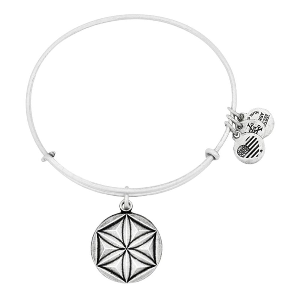 NWT Alex & Ani Bracelet Aphrodite's Flower Silver